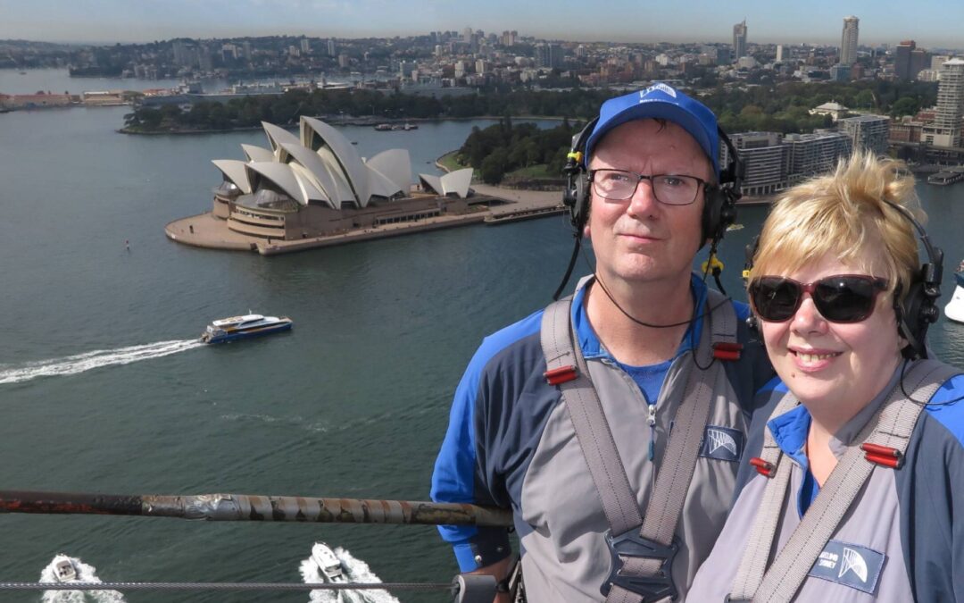Climbing the Sydney Harbour Bridge